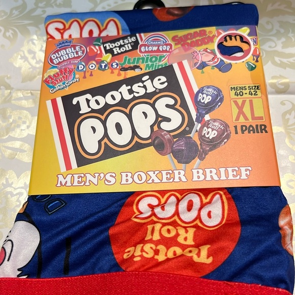 New Two Pair Tootsie Pops Men’s XLarge “It’s Owl Good” Life is Sweet Boxer Brief - Picture 9 of 12